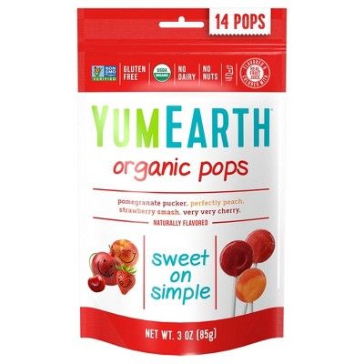 YumEarth Organic Lollipops - 18oz | Target