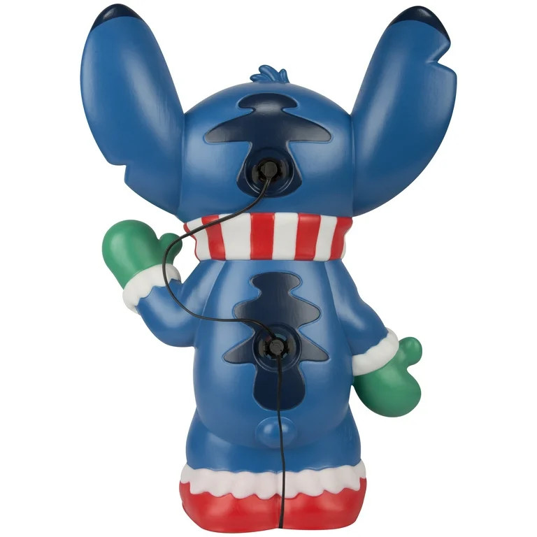 Christmas Lighted Blow Mold Outdoor Decor Stitch Disney, 22 in | Walmart (US)