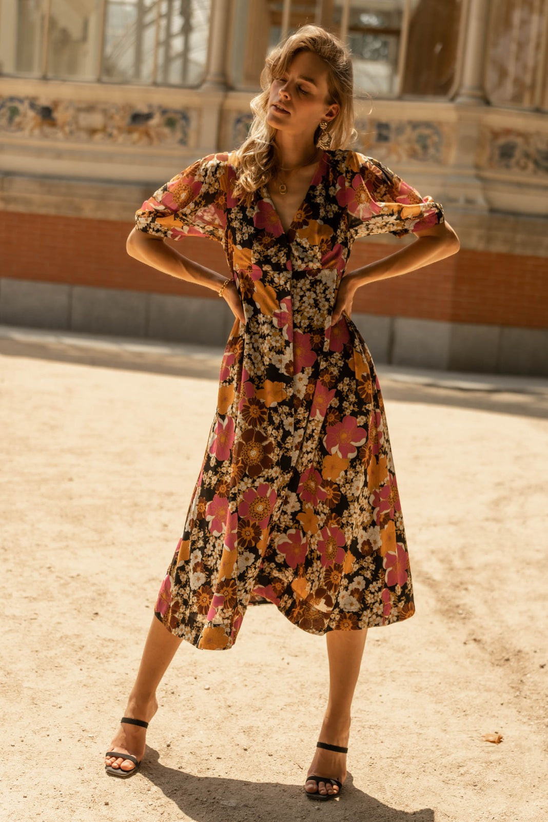 Aubree Floral Dress - böhme | Böhme US