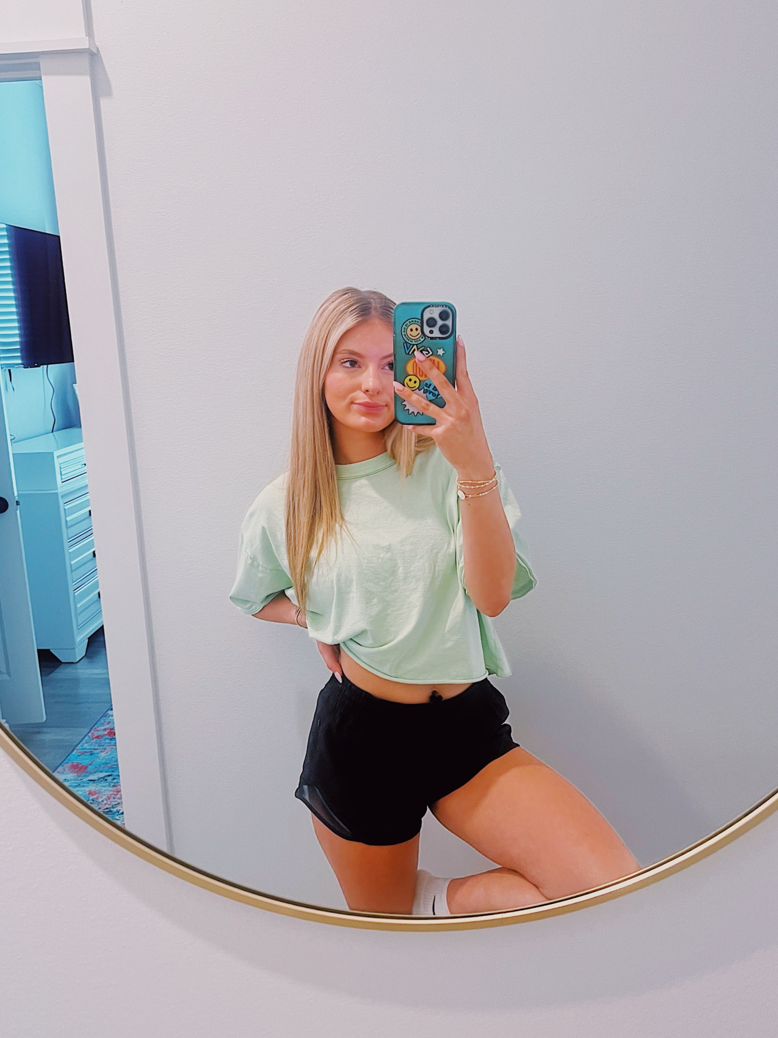comfy everyday outfit 💚 

#LTKActive #LTKFitness #LTKBacktoSchool