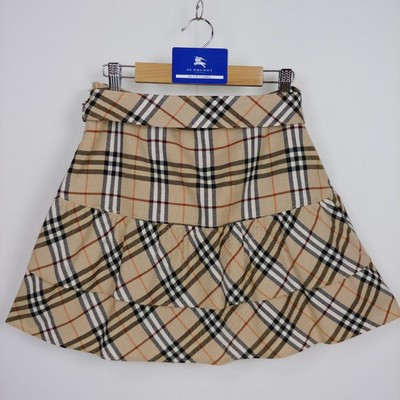 Burberry Blue Label Nova Check Frill Mini Skirt Yuri Ebihara  | eBay | eBay US