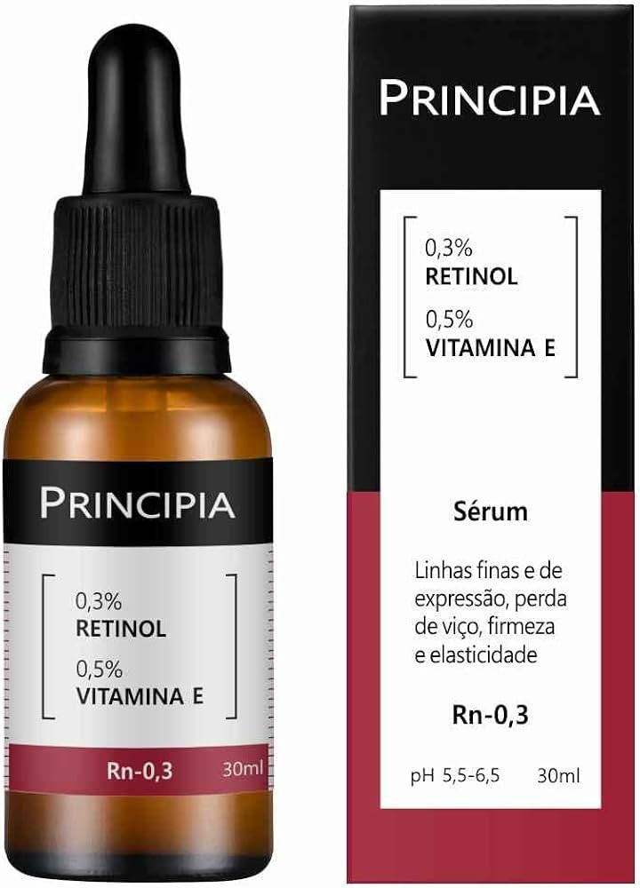 Sérum Principia Retinol 0,3% + Vitamina E - Rn-0,3 Skincare | Amazon (BR)