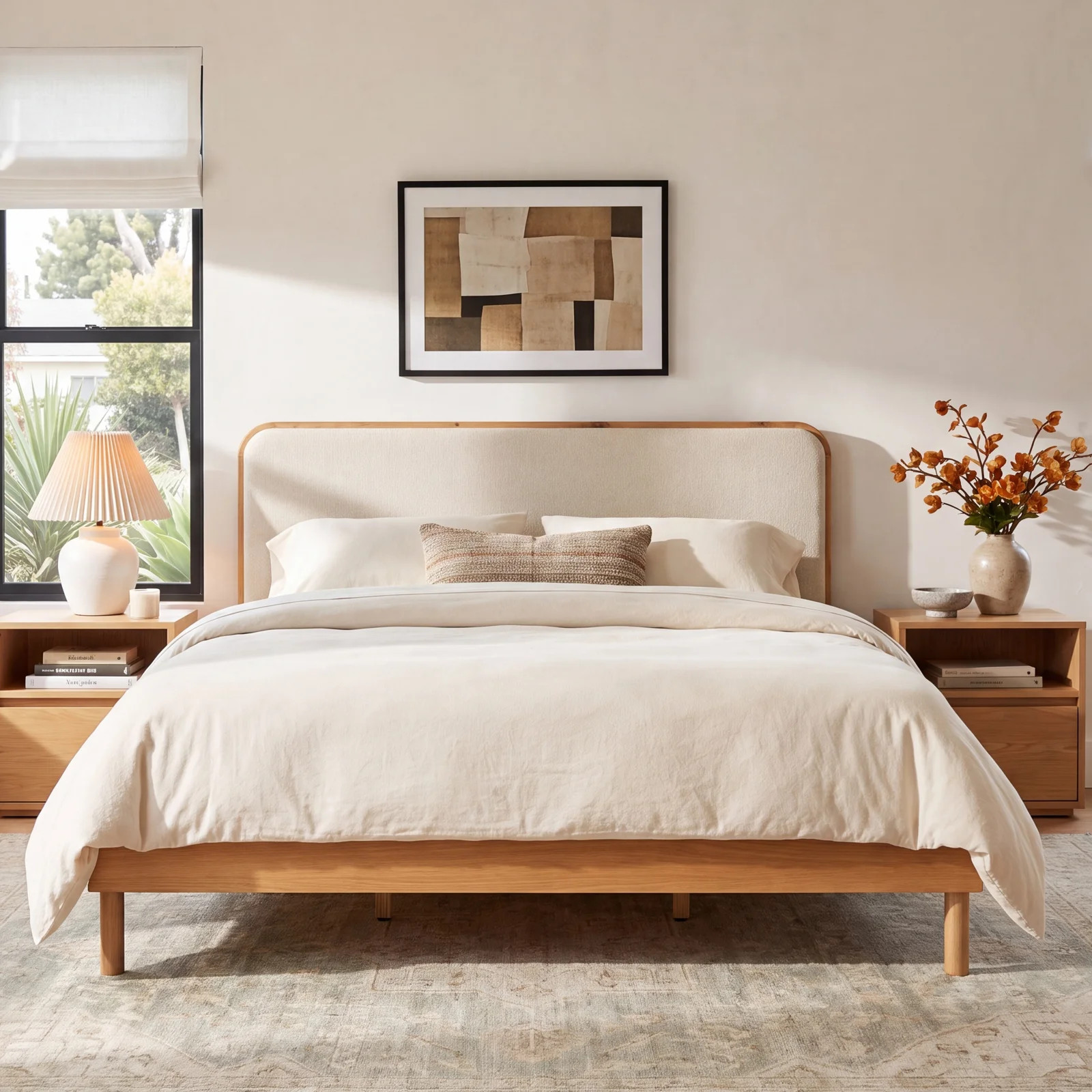 Red Barrel Studio® Wood Frame Bed & Reviews | Joss & Main | Joss & Main