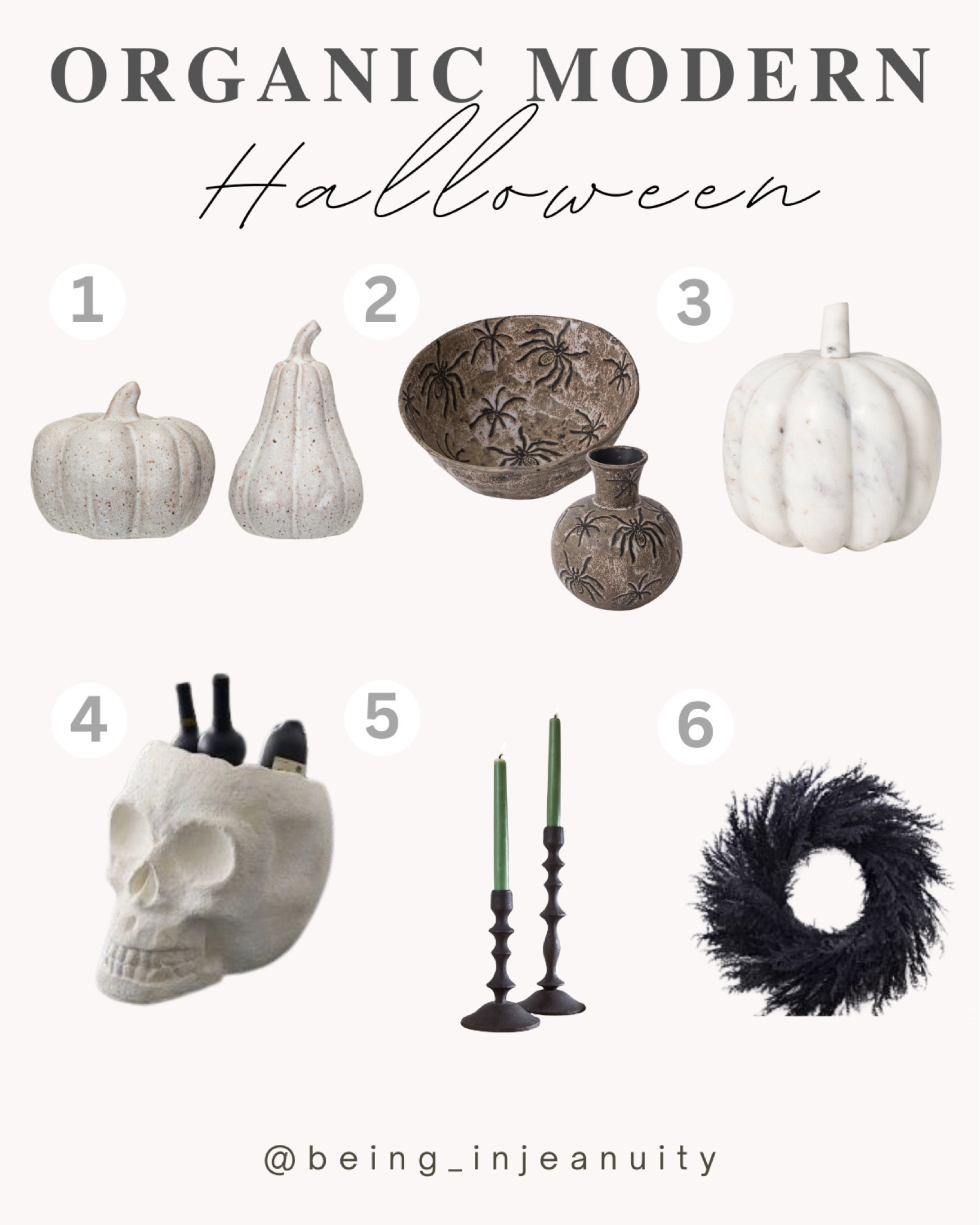 All the seasonal home decor you need for fall and Halloween for your organic modern home! 

#LTKHome #LTKSeasonal