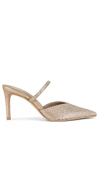 Kanika Crystal Pump in Light Gold | Revolve Clothing (Global)