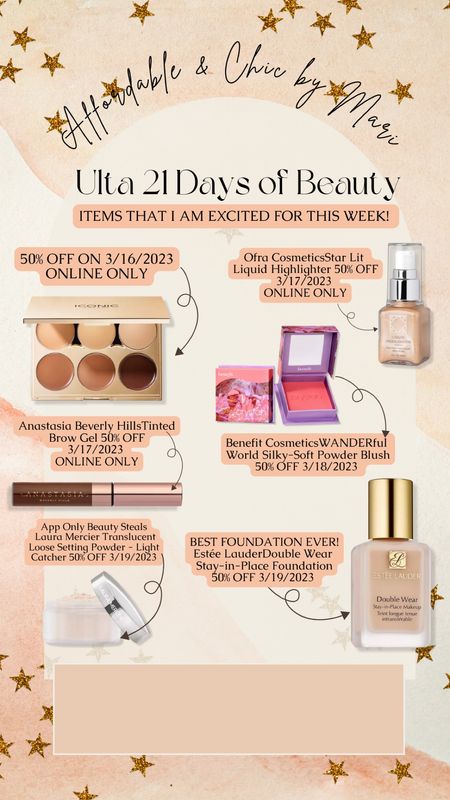 21 Days of Beauty- items I’m excited for this week! #makeup #ulta #21daysofbeauty 

#LTKbeauty #LTKsalealert #LTKunder50
