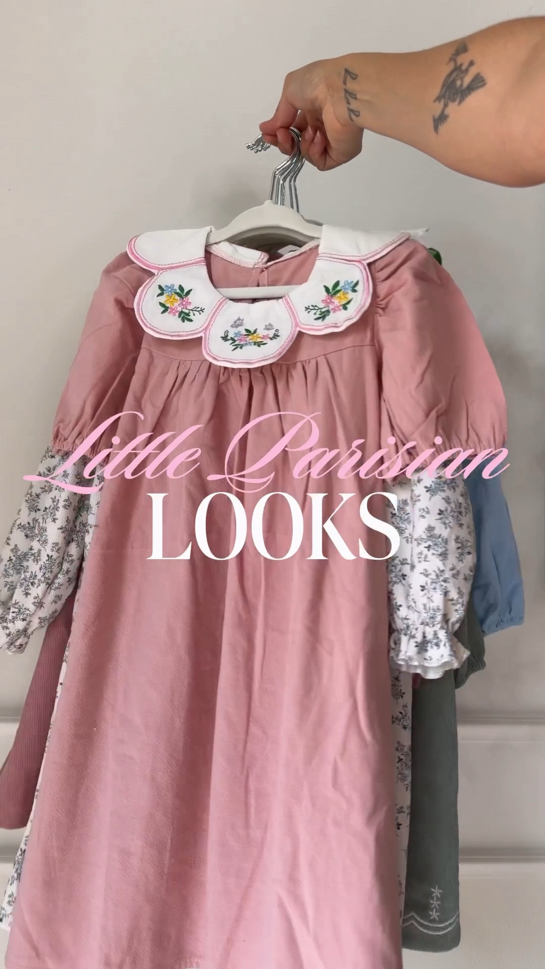 Parisian little girl looks 🤍✨ Spring outfits con ese touch europeo que amo… classic, soft, effortless — como un mini wardrobe de Paris en casa. European spring girl toddler outfits dress set 

#LTKgrwm #LTKootd #LTKKids