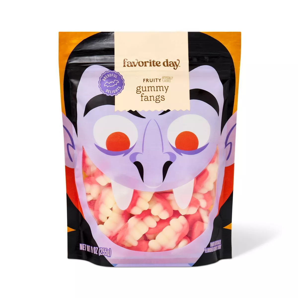 Halloween Fruity Gummy Fangs - 9oz - Favorite Day™ | Target