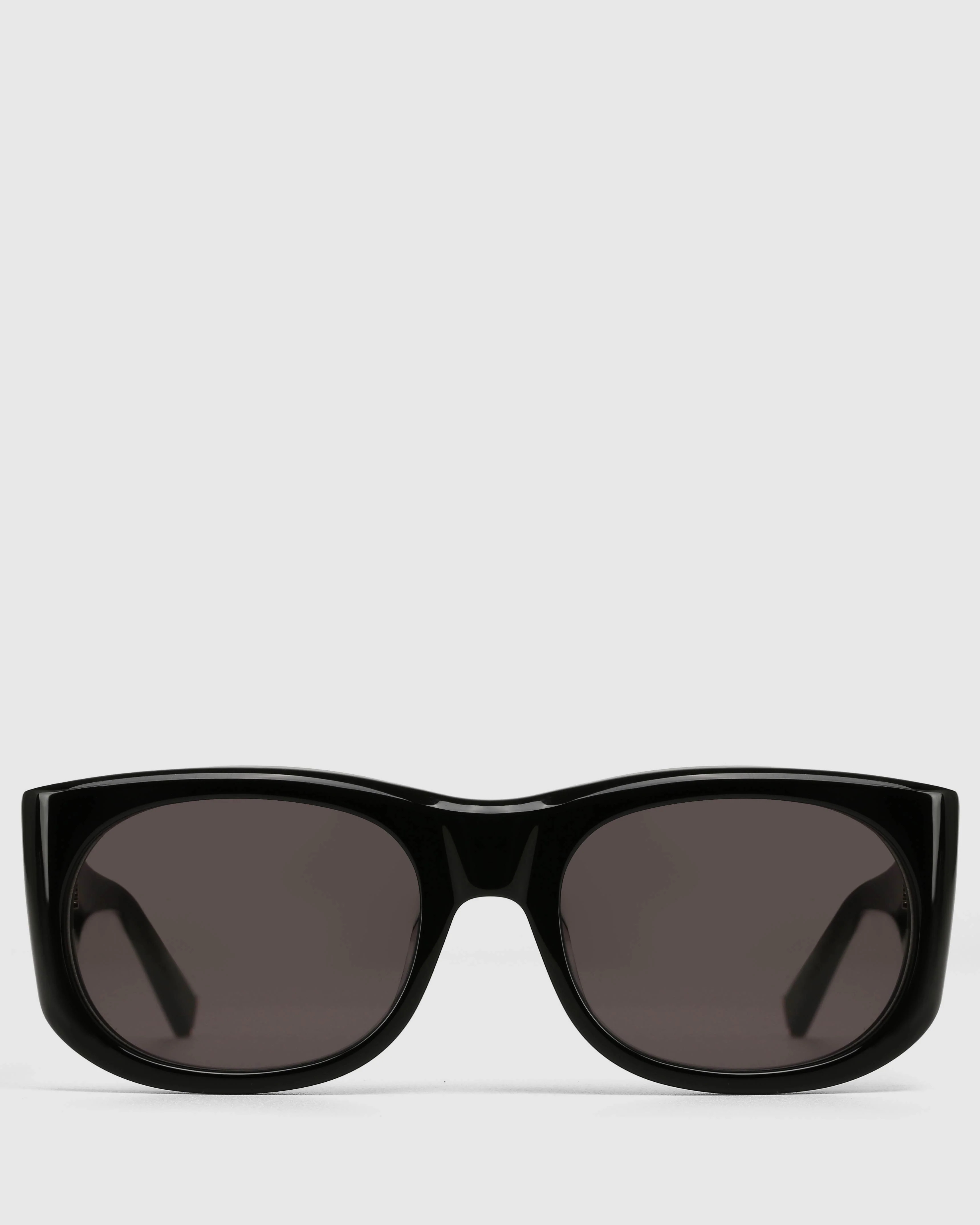 Rome Black/Black Sunglasses | Naked Wolfe