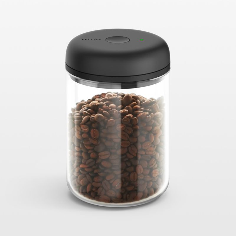 Fellow Electric Atmos Large Glass Vacuum Canister + Reviews | Crate & Barrel | Crate & Barrel
