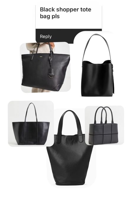 A black tote bag is an investment. I’d be inclined to spend as much as you can afford to ensure you get a brilliant forever piece. It will never date! Varying price points here . All fabulous! 

#LTKitbag