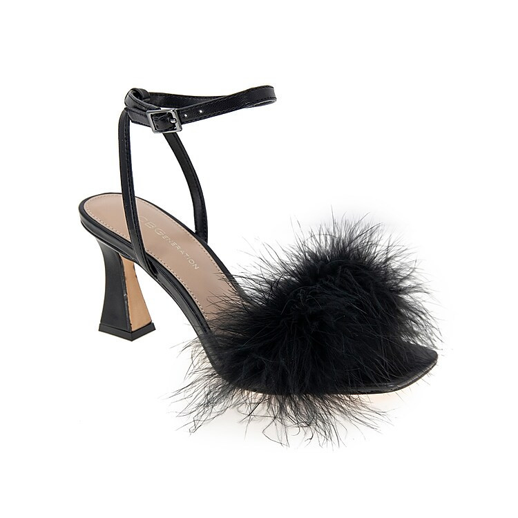 BCBGeneration Relby Sandal | Women's | Black | Size 5.5 | Heels | Sandals | Ankle Strap | DSW