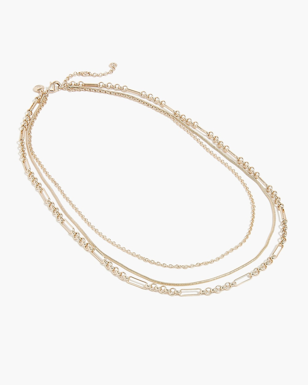 Multichain layering necklace | J.Crew Factory