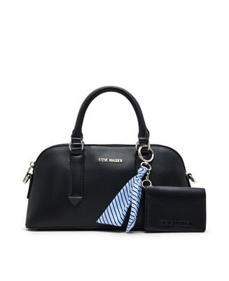 Bcally Medium Satchel with Scarf | Macy's