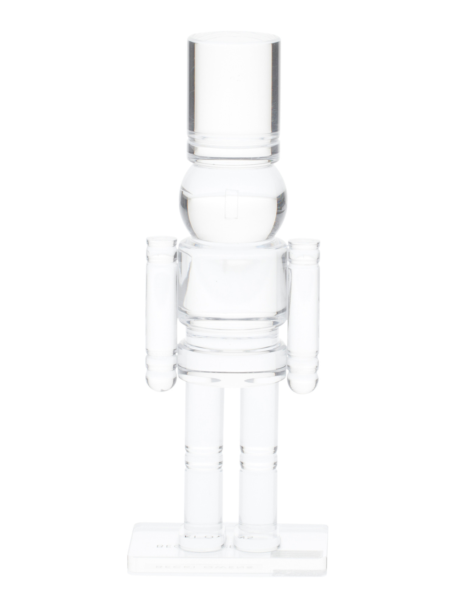 8in Acrylic Nutcracker | TJ Maxx