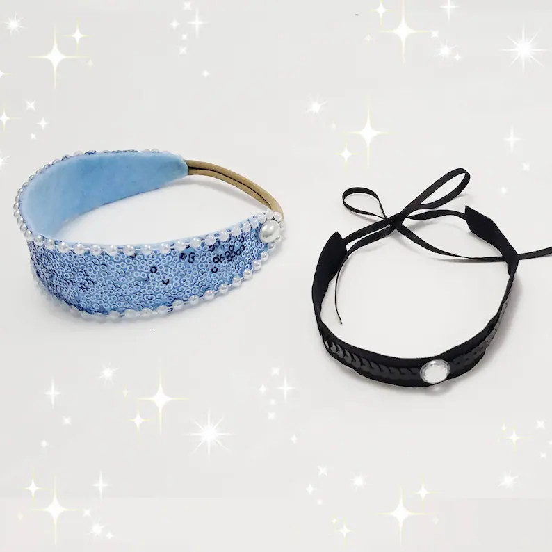 Cinderella Inspired Hair Accessories / Disney Cinderella Headband and Necklace | Etsy (US)