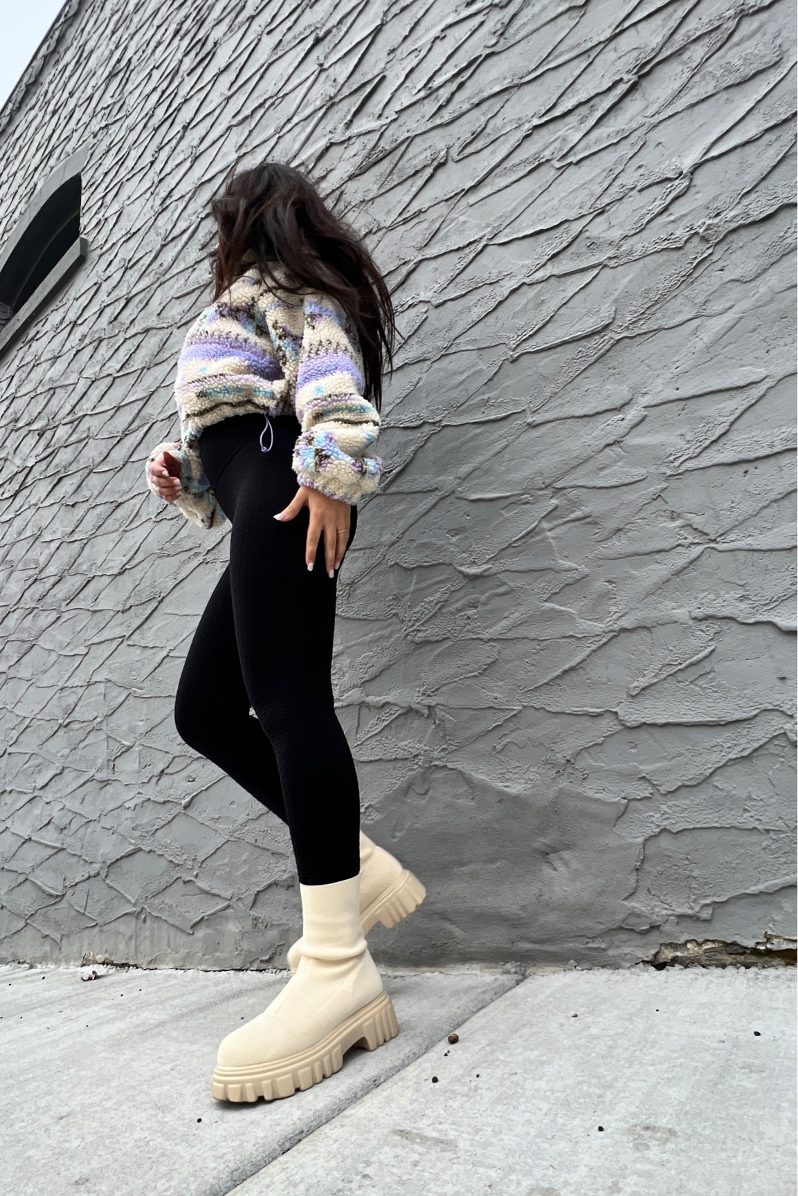 CUCCOO Basic Minimalist Knit Platform Sock Boots
#beige #minimaloutfit #boots #bootsinspo #beigeboots #leggings #black #aesthetic #neutral #inspo #italianstyle #shein #sockboots

#LTKSeasonal #LTKstyletip #LTKSale