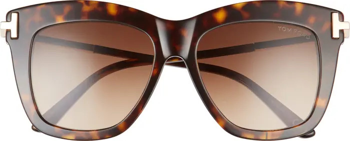 Tom Ford Dasha 52mm Dasha Square Sunglasses | Nordstrom | Nordstrom