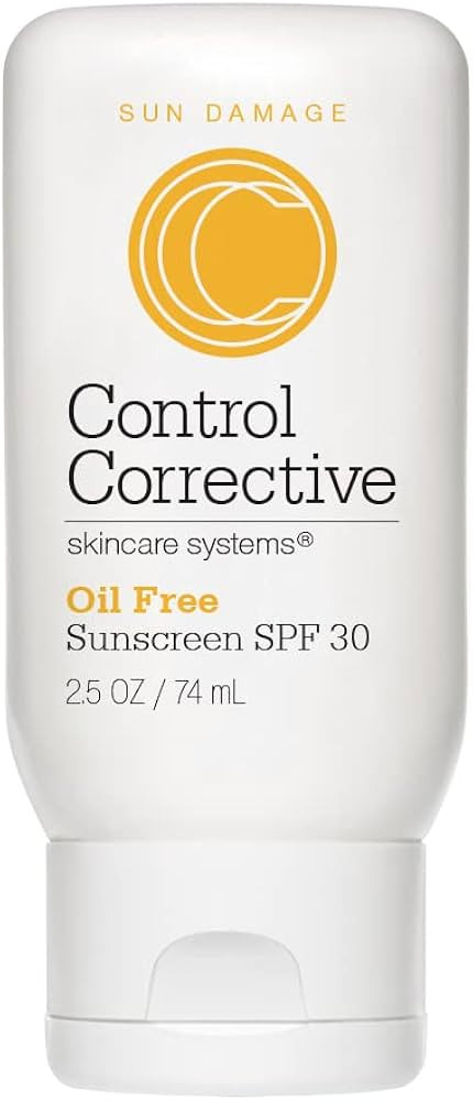 CONTROL CORRECTIVE Oil-Free Sunscreen Spf 30, 2.5 Oz - Non-Comedogenic, Lightweight Spf, All Skin... | Amazon (US)
