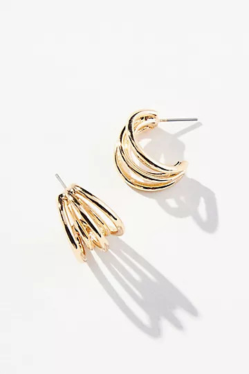 Layered Hoop Earrings | Anthropologie (US)
