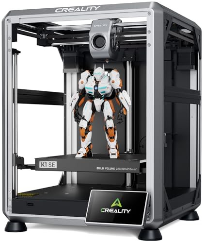 Creality K1 SE 3D Printer, 2024 New Version 600mm/s High-Speed Hands-Free Auto Leveling Flagship-Level Direct Extruder Quick-swap Tri-Metal Nozzle K1 Upgrade 3D Printer | Amazon (US)