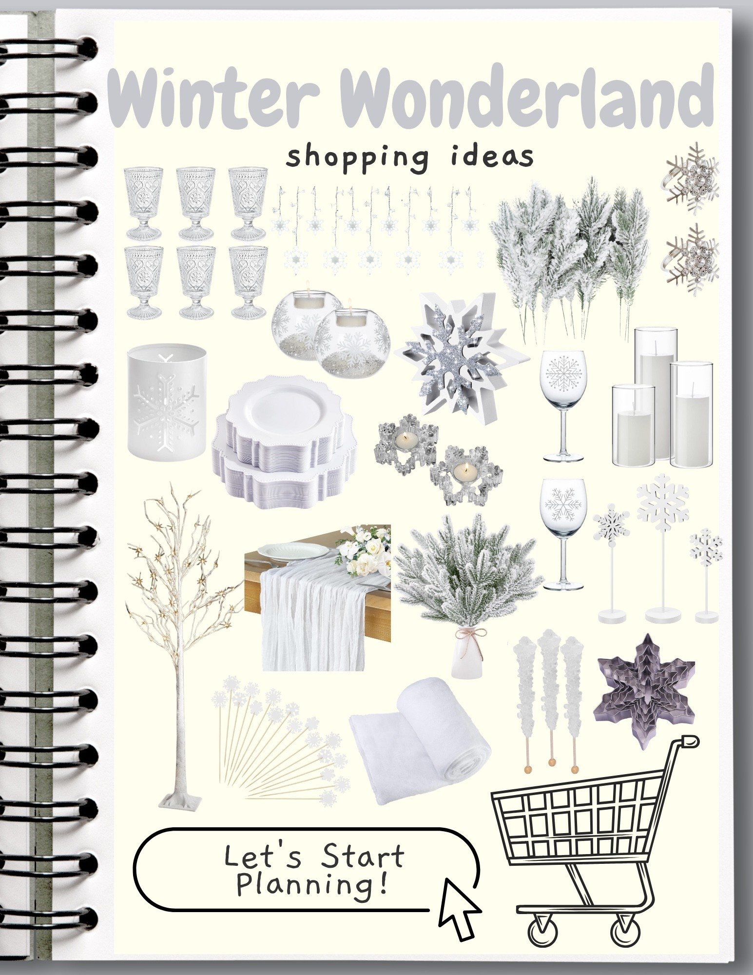 Let's Shop for a Winter Wonderland Party! 

#LTKSeasonal #LTKHoliday