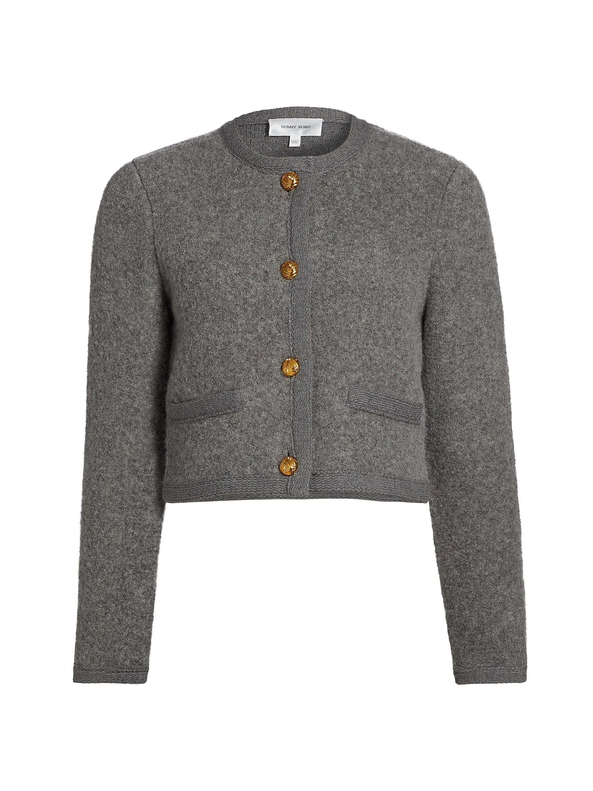 Dawn Wool-Blend Cardigan | Saks Fifth Avenue