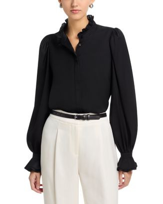 Kobi HalperinHarley Silk Blend Ruffle Blouse Be the first to Write A Review | Bloomingdale's (US)