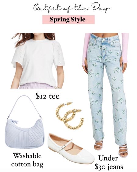 Target outfit for spring
$12 tee
Under $30 jeans
Recycled cotton bag
#target


#LTKSeasonal #LTKstyletip