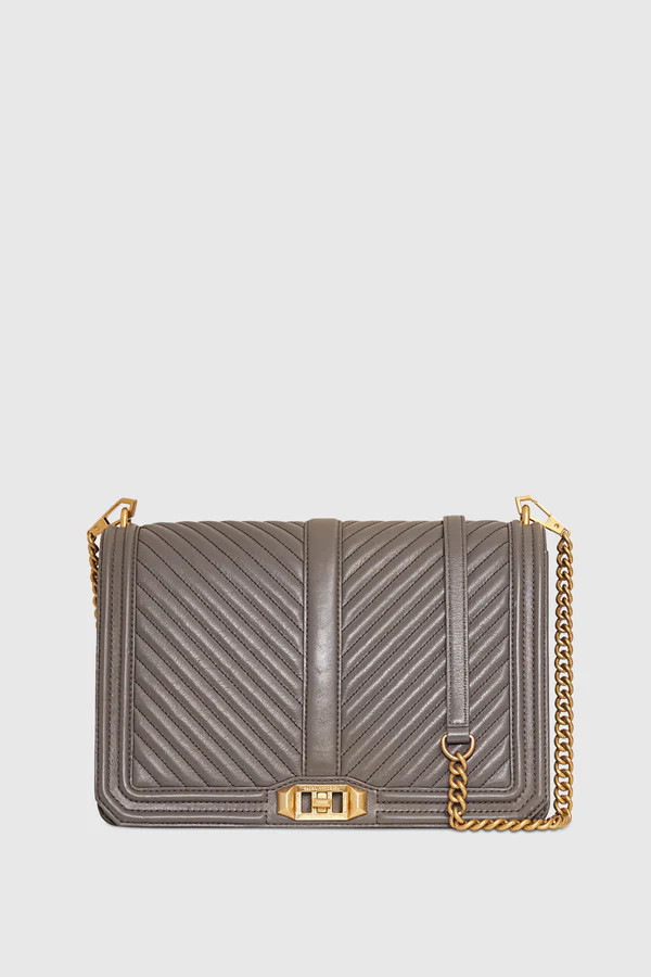 Chevron Quilted Jumbo Love Crossbody | Rebecca Minkoff US