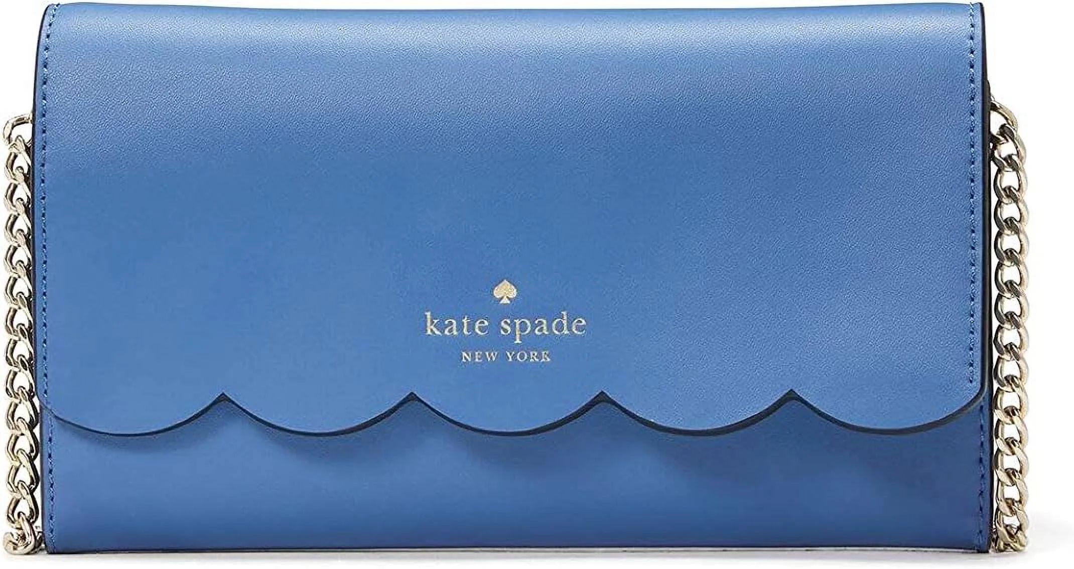 Kate Spade New York Gemma Smooth Leather Crossbody Bag (Fresh Blueberry) | Walmart (US)