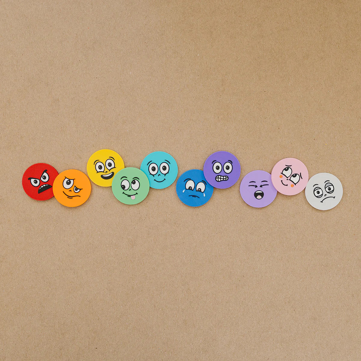 Emotions Coins (3D-printed version) (ships February) | Solobo Toys