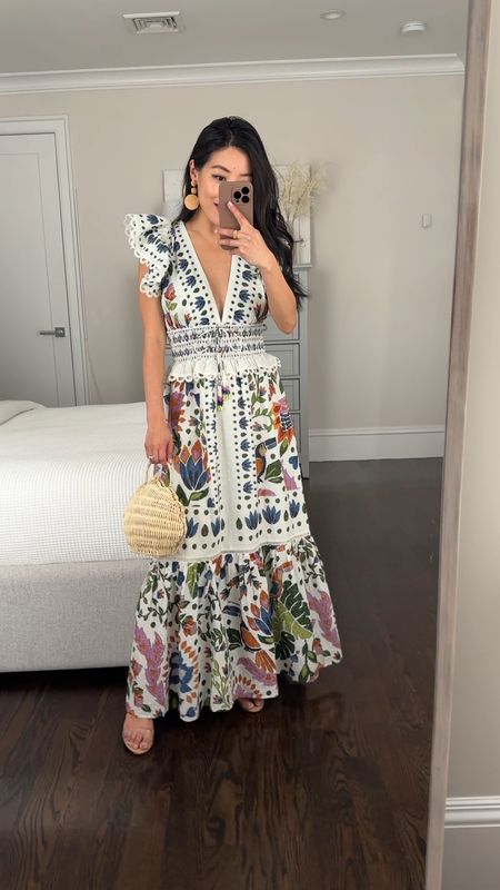50% off + extra 20% off farm Rio final sale. The prices at shown are already 50% off and then take another 20% off in cart with code EXTRA20

I bought this dress from earlier this year in xxs at full price and it’s such a beautiful vacation maxi. Because I am 5 feet tall and farm Rio is not petite sizing, I made adjustments to it by taking up the shoulders - you can check my Reels on Instagram for a 2 minute tutorial of how I did it. 

Linked a few other sale items all still available starting in xxs 

Note their rompers in xxs run small at the waist and are usually snug on me with no stretch. 

#LTKtravel #LTKparties #LTKCyberWeek