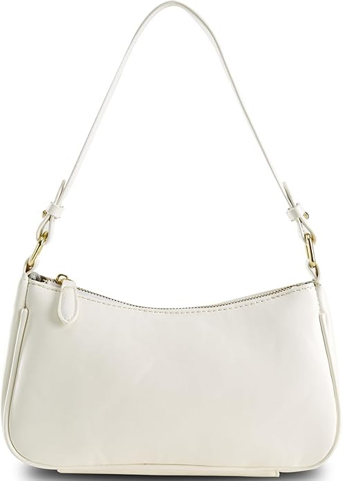 Shoulder Bags for Women Leather Hobo Sling Tote Handbag Retro Clutch Purse with 2 Removable Strap... | Amazon (US)