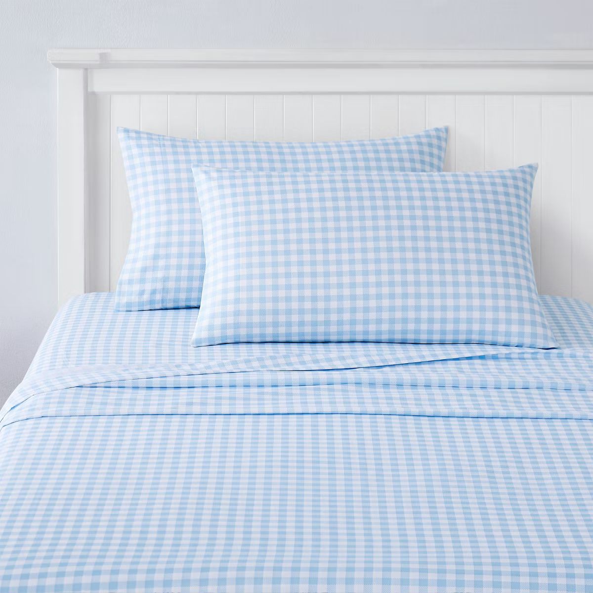 Gingham Printed Microfiber Kids' Sheet Set By Sweet Home Collection™ | Target