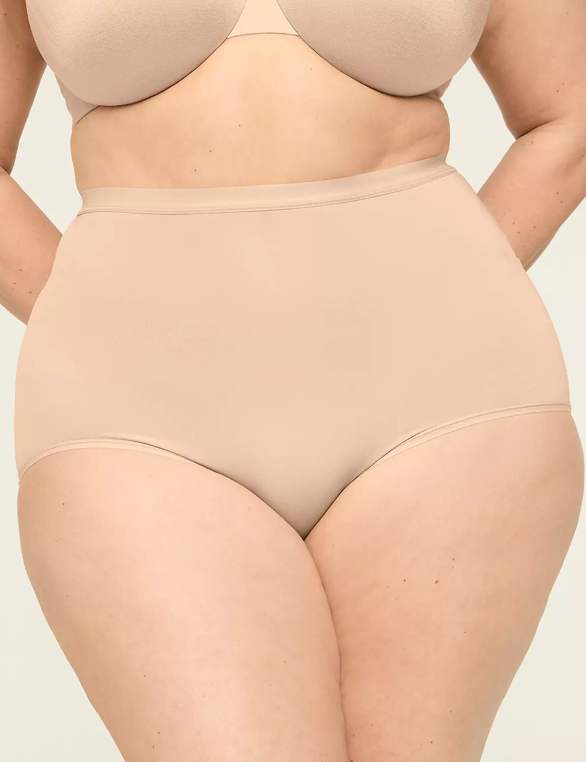 No-Show High-Waist Brief Panty | Lane Bryant (US)