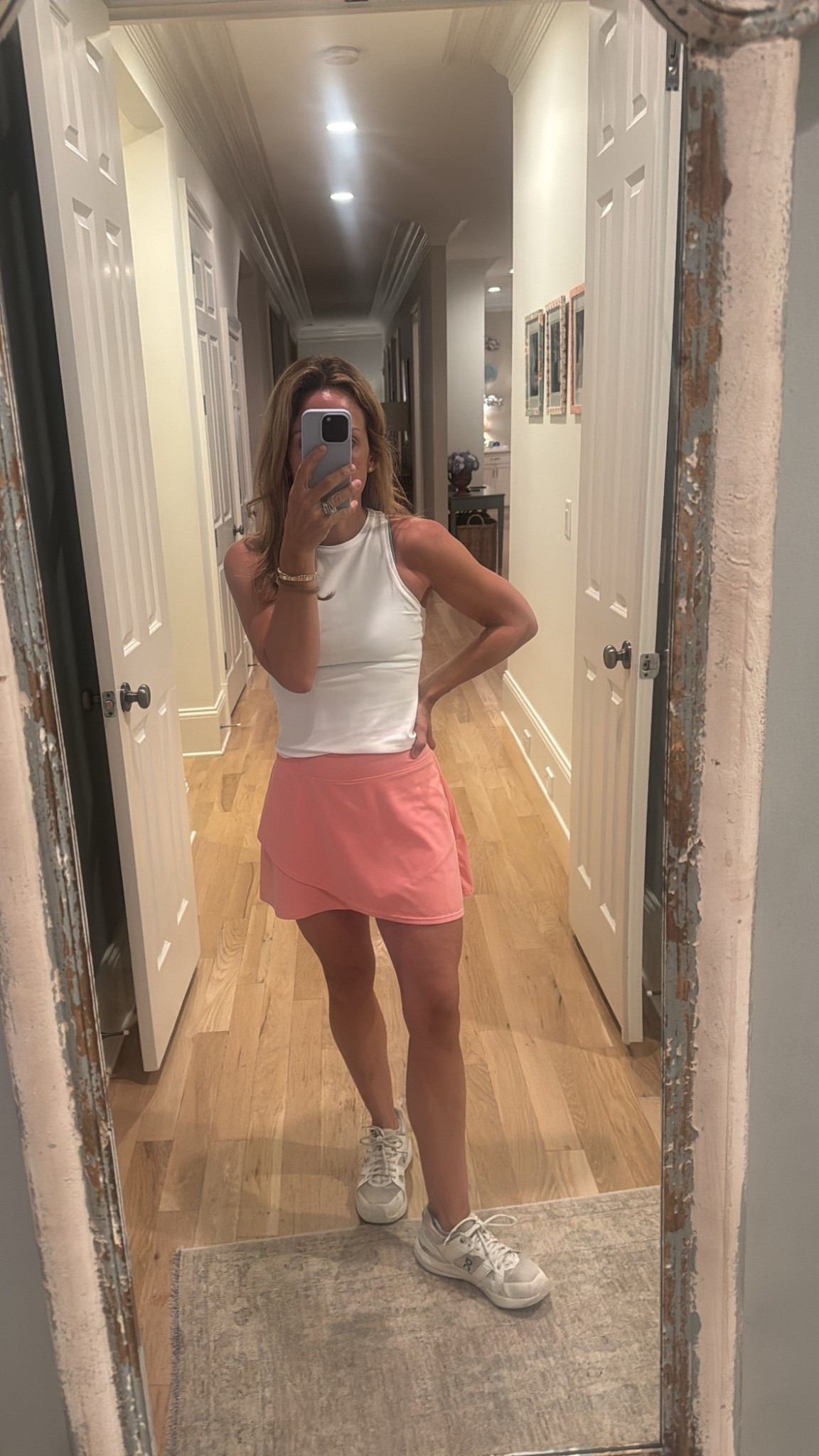 Off to tennis - target has some of my favorite tennis pieces!