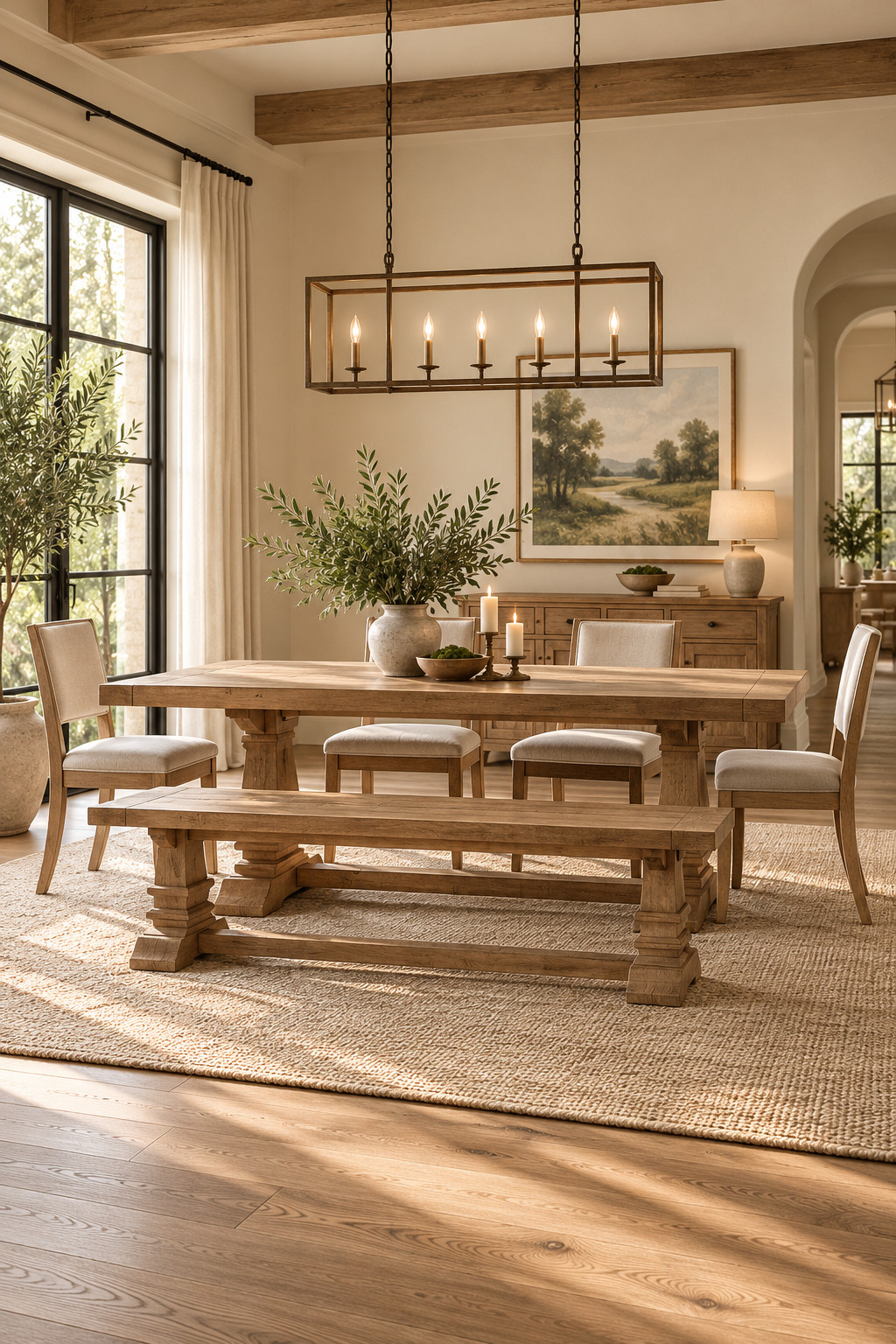 These dining room finds are making me want to host every holiday this year! 🤭🤍 Birch Lane dining table sets have that timeless, cozy charm I always look for in home furniture. Loving the soft neutral upholstery, beautiful wood grains, and rustic farmhouse designs. Just picture these styled with fall florals, candles, and a gorgeous Thanksgiving tablescape!#BirchLaneFinds #HolidayHomeDecor #FallFlorals #ThanksgivingTablescape #DiningRoomFurniture #FarmhouseDiningTable #CozyHomeFinds #HolidayEntertainingIdeas #LTKHome 

 #LTKSeasonal #LTKHome #LTKSaleAlert