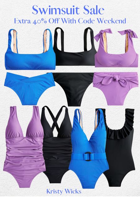 Amazing deals on these cute swimsuits at J.Crew. 👏
They are all on sale plus an additional 40% off when you use code WEEKEND! 

So many more great looks to choose from, a good time to stock up on different colors and styles. 💫



#LTKsalealert #LTKunder50 #LTKswim