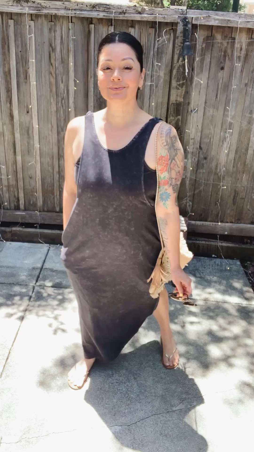 Wearing a small in the maxi
Size 6 in flip flops
2.5 in DIBS Duo

Summer outfit
Travel outfit
Beach outfit
Sandals 

#LTKActive #LTKShoeCrush #LTKSwim