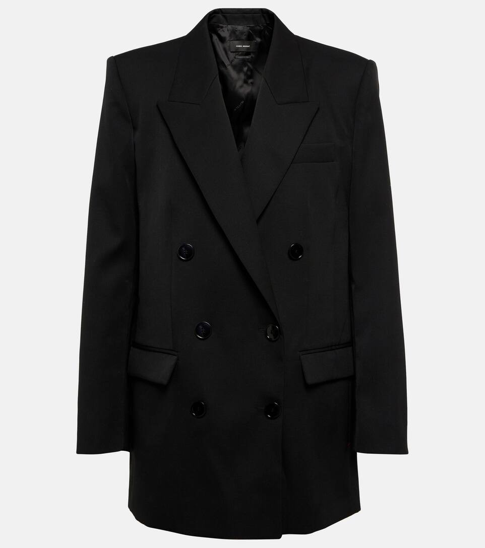 Blazer Nevim de lana de botonadura doble | Mytheresa (INTL)