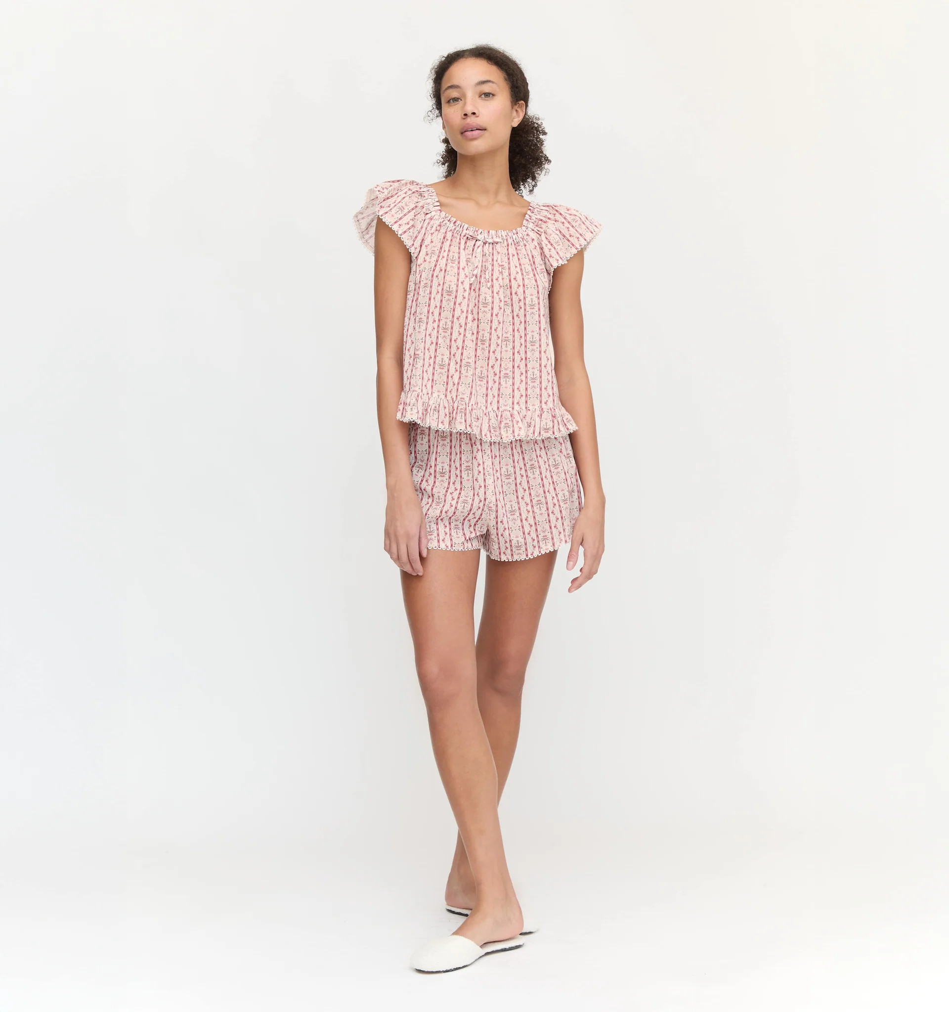 Pink Emma Stripe | Hill House Home US