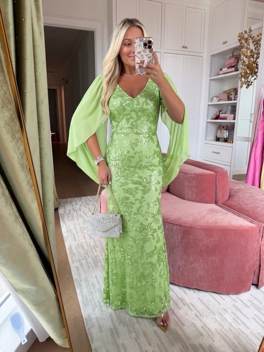 How gorgeous is this green!

#LTKootd #LTKgrwm #LTKWedding