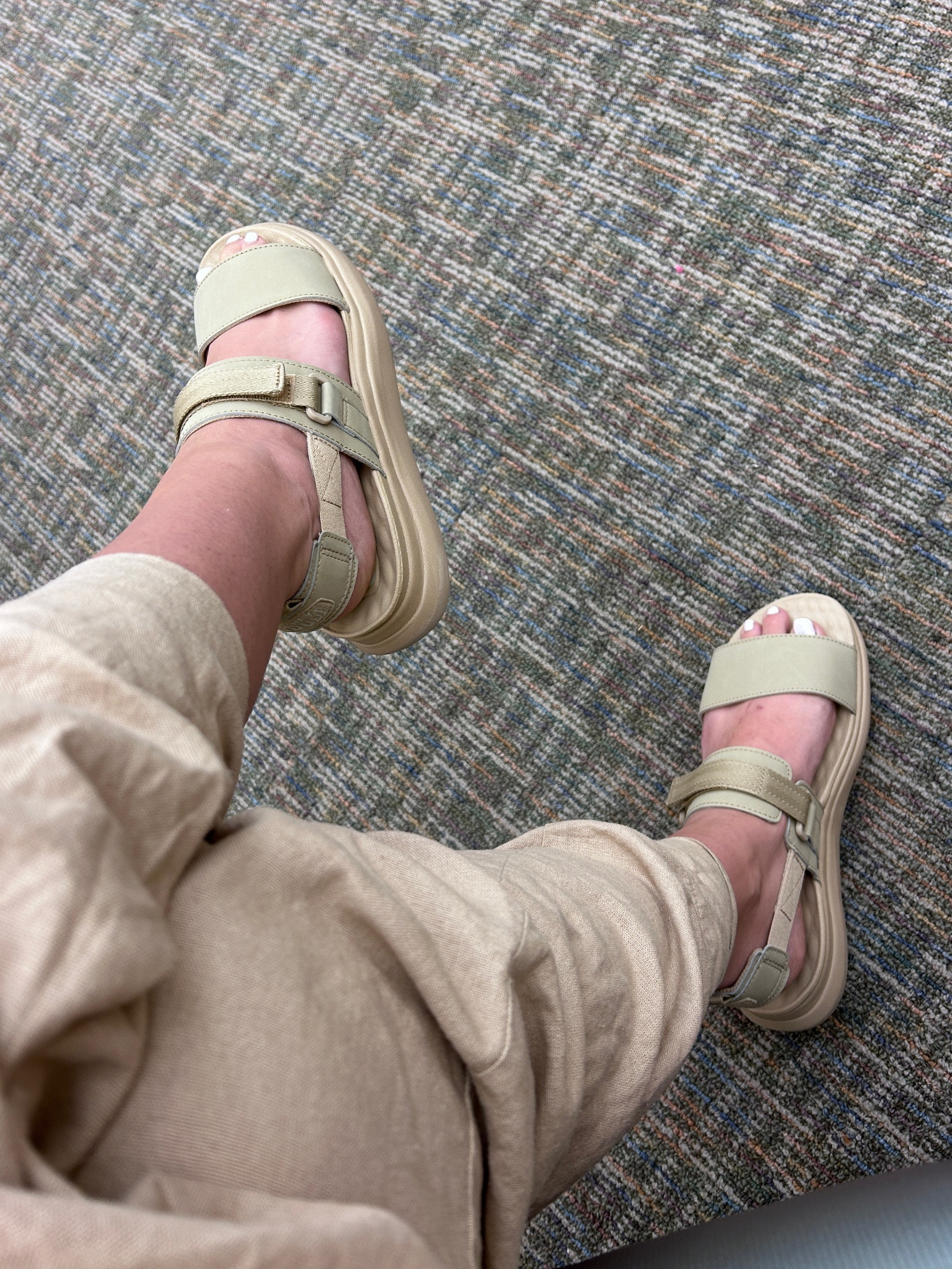 Finally got these Hey Dude sandals and I love them! So supportive and the back strap is padded and stretchy so it’s extra comfy for my swollen pregnancy feet 😅 and they can be dressed up or down so they’re perfect to wear all summer! 

#LTKStyleTip #LTKFindsUnder50 #LTKShoeCrush