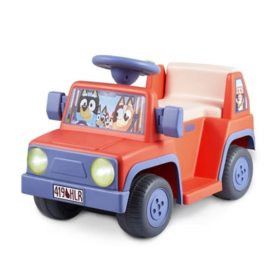 Bluey Ride On Car - Electric Car for Kids with Sound Effects & Music | Target
