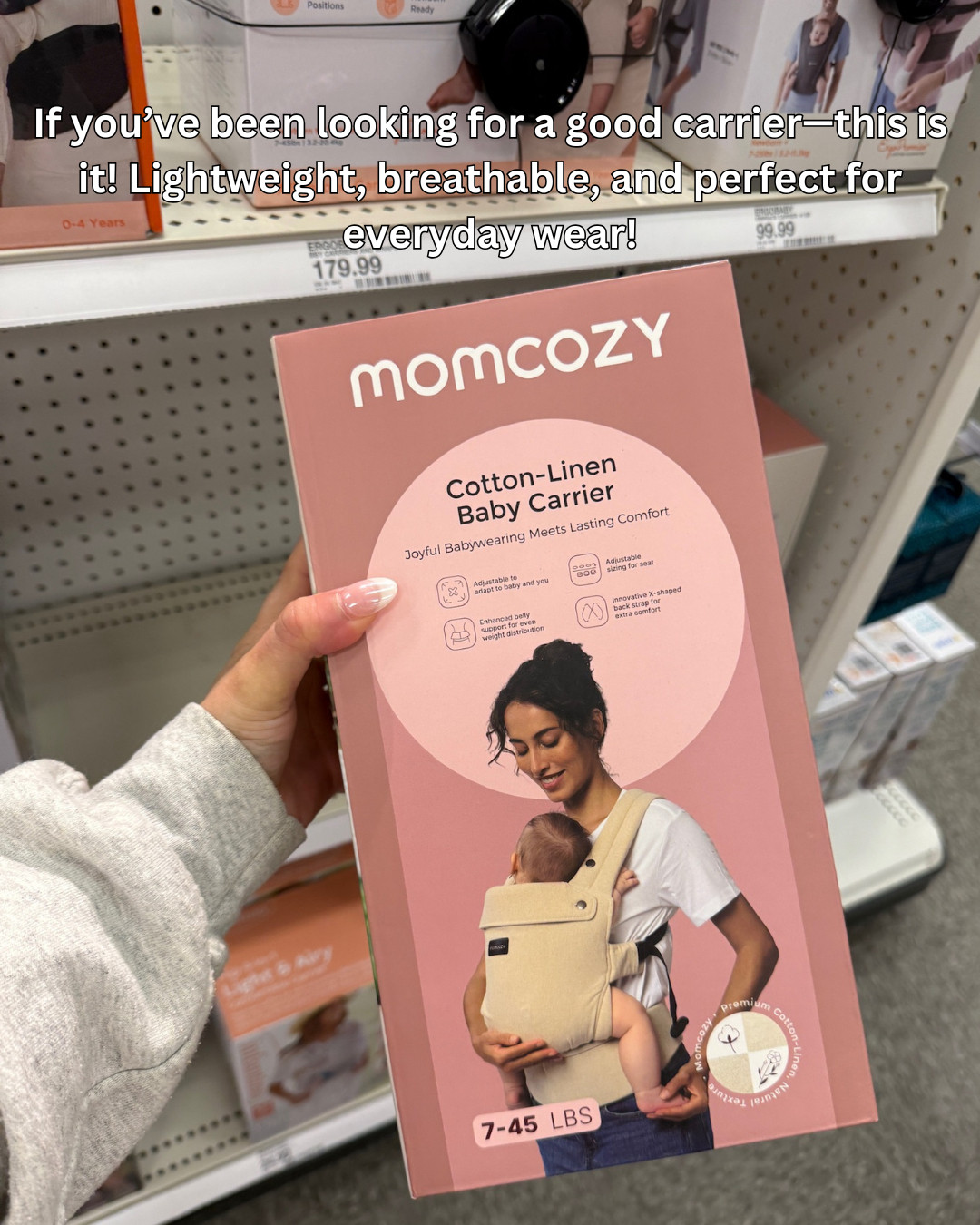 If you’ve been looking for a good carrier—this is it! It is lightweight, breathable, and perfect for everyday wear. Linking it here!  

 #LTKmomlife #LTKBaby #LTKKids