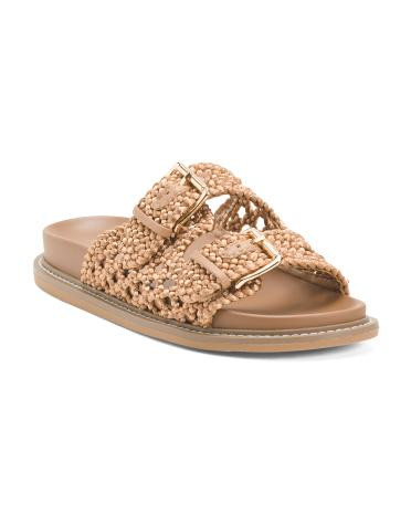 Weaver Braided Slide Sandals | TJ Maxx