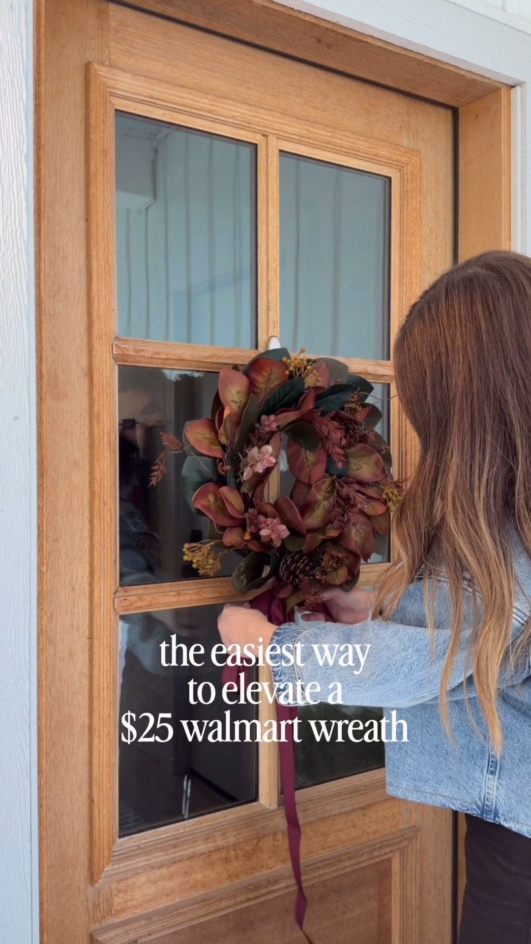 Comment SHOP for links! I’m starting to decorate our front porch for fall and just picked up this $25 wreath from Walmart yesterday! I added some ribbon I had left over from last year, but linked a few similar options too! 🍂

#LTKHome #LTKSaleAlert #LTKSeasonal