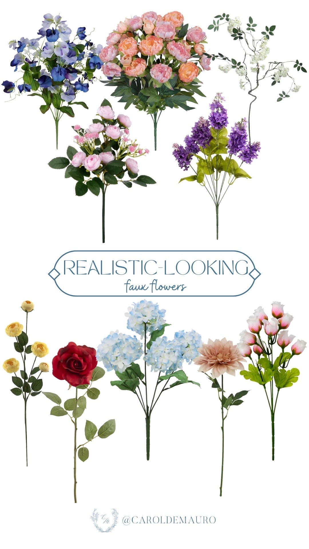 Nothing beats flowers that don't give you allergies, only style! Pick these realistic-looking faux finds for your entryway, bedroom, and even living room. All from Michael's!

spring edition, home decor, floral arrangement, hostess tips, artificial flowers, interior styling, tablescape inspo, shelf decor

#LTKSpringSale #LTKSeasonal #LTKHome