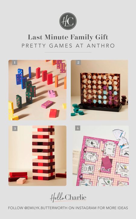 Need a great gift for a family or for grandparents?! These games are on sale at Anthropologie AND they are pretty … bonus. 


#LTKGiftGuide #LTKsalealert #LTKHoliday